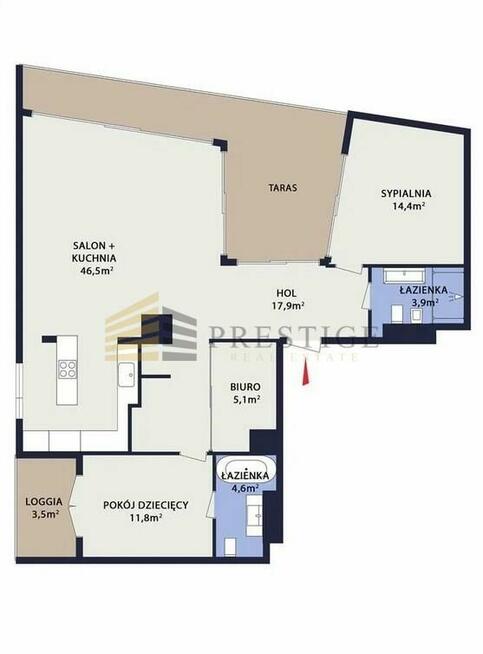 Mieszkanie Warszawa Wilanów, Miasteczko Wilanów, al. Rzeczypospolitej