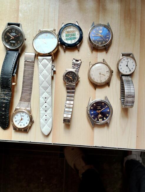Zestaw zegarków dla kolekcjonera.