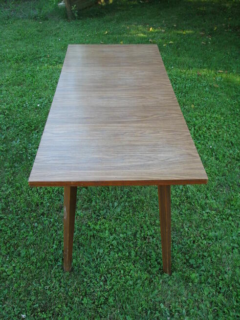 Stolik kawowy, okolicznościowy, niska ława, jamnik PRL