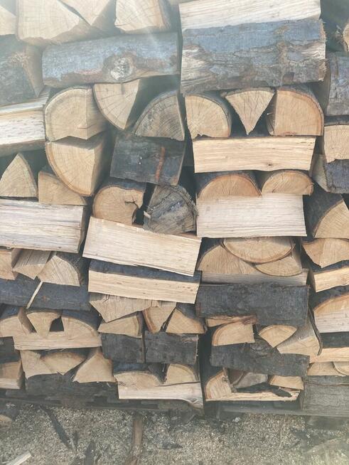 Drewno kominkowe Dąb Buk Olcha Brzoza