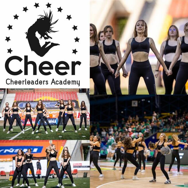 Nabór do Cheerleaders Academy grupa młodzieżowa taniec