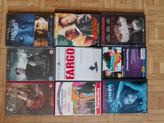 Zestaw płyt CD i DVD, różne.