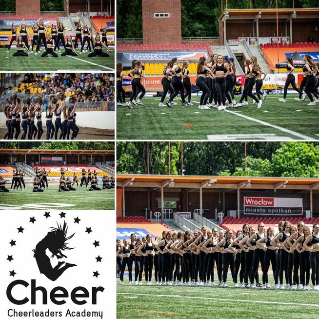 Nabór do Cheerleaders Academy grupa młodzieżowa taniec