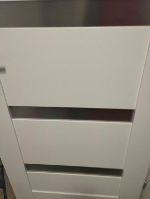 Białe drzwi wewnętrzne pokojowe 80 cm