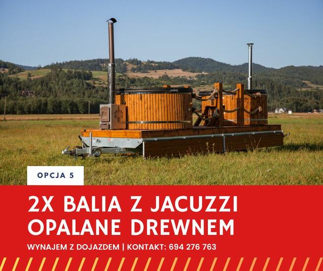 Mobilne SPA Mobilna balia jacuzzi sauna