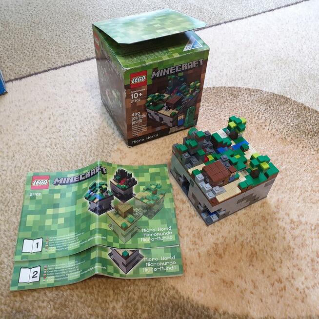 Lego Minecraft 21102 - unikat !!!
