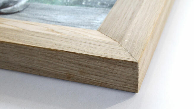 Rama z litego drewna do obrazu na Płótnie na Zamówienie