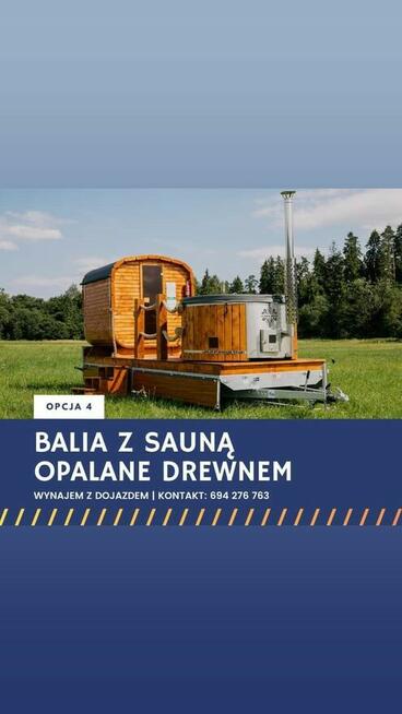 Mobilne SPA Mobilna balia jacuzzi sauna