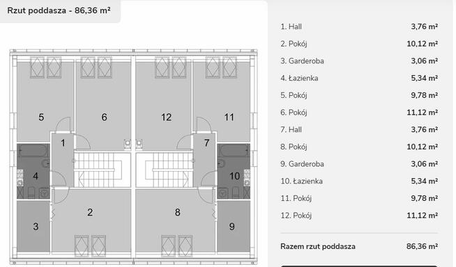 Nowoczesny i kameralny dom w zabudowie bliźniaczej