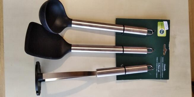 Zestaw kuchenny 3 częściowy GreenPan łyżka -nalewka/chochla