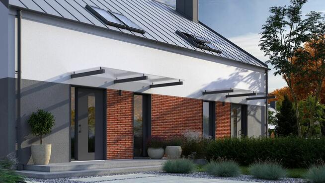 Nowoczesny i kameralny dom w zabudowie bliźniaczej