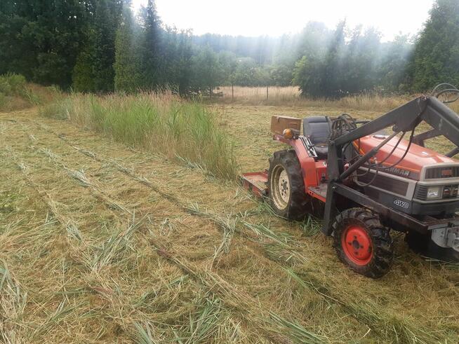 Usługi minikoparka Mini traktor koszenie