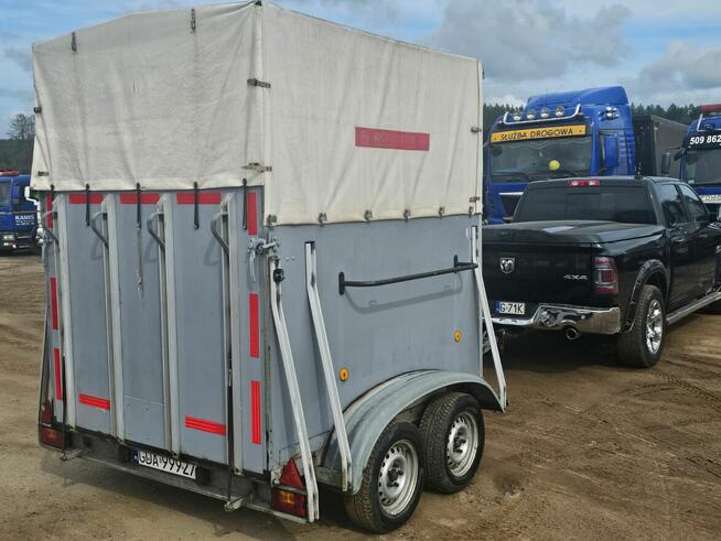 Oferujemy na wynajem przyczepę dwukonną .