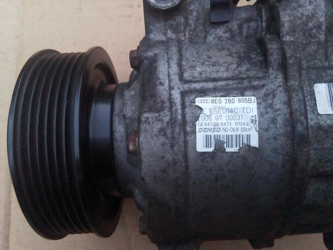 Sprężarka kompresor klimatyzacji Audi A4 B6 B7 8E0260805BJ