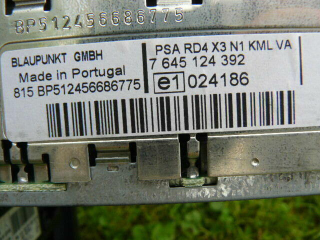 Citroen C5 radioodtwarzacz CD+zmieniarka Clarion