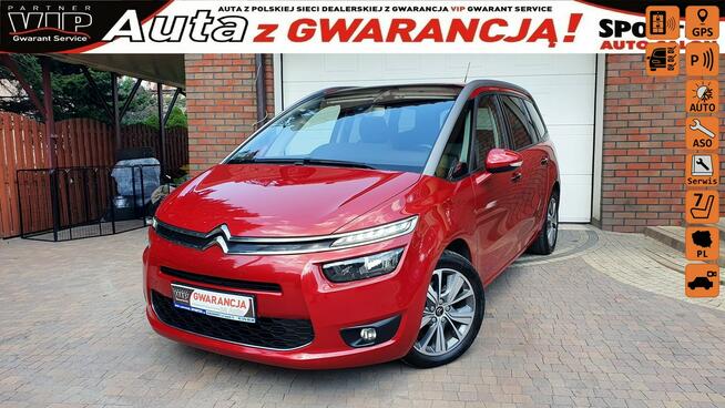 Citroen C4 Grand Picasso INTENSIVE 1.6 THP 156KM 7 osobowy , Salon PL, serwis Aso Navi , kamera