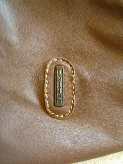 Płaszczyk damski, kurtka skórzana Cabrini rozm. XL