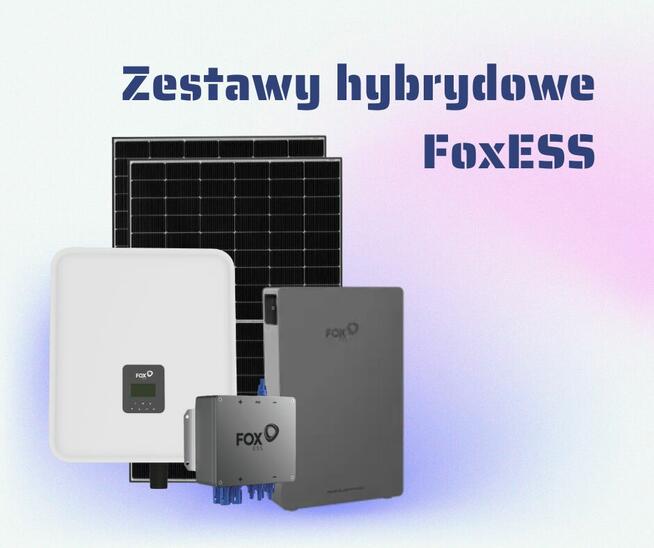 Zestaw Hybrydowy FoxESS 8kWp lub 10kWp z magazynem