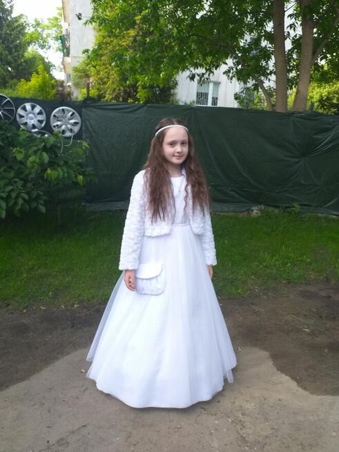 Sukienka do komunii roz.140