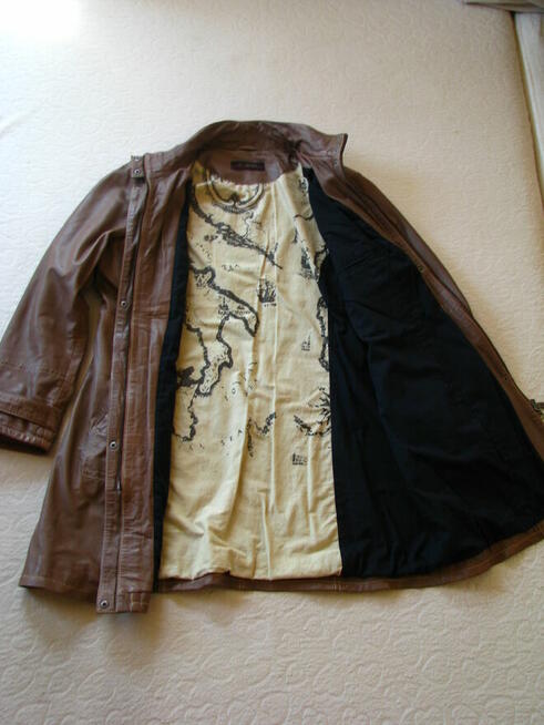 Płaszczyk damski, kurtka skórzana Cabrini rozm. XL