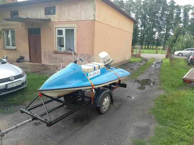Sprzedam Skuter Wodny z Silnikiem Wicher 30 Km+Wózek Zarejes