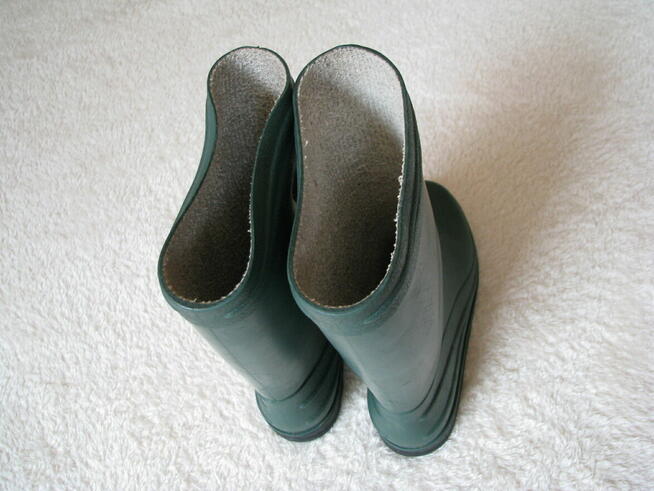Gumowce, buty ogrodowe zielone rozm. 35, kalosze, gumiaki ro