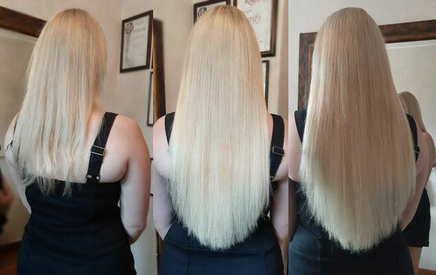 Przedłużanie włosów zagęszczanie włosów Kraków Katowice