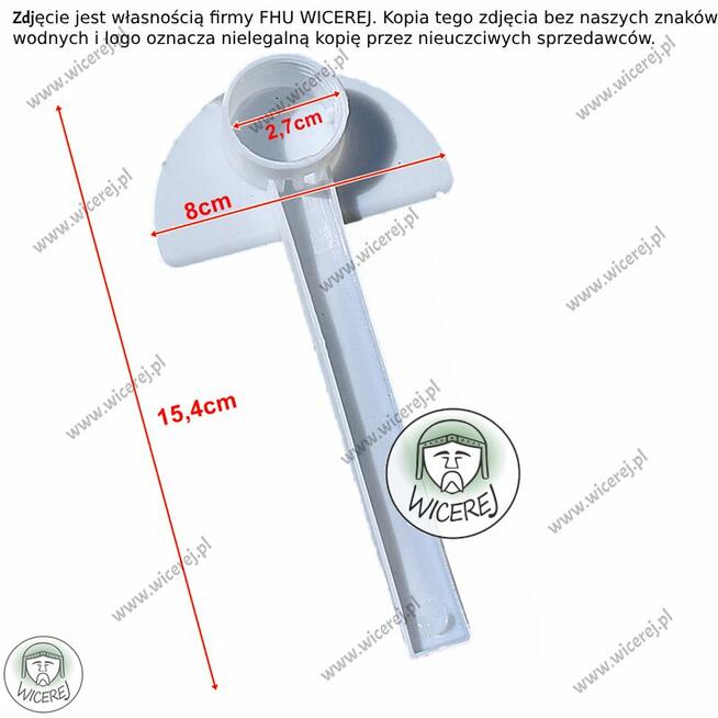 Poidło wylotowe dla pszczół zakręcane na butelkę podkarmiacz