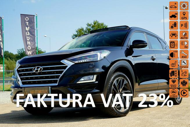 Hyundai Tucson MAX OPCJA skóra FUL LED nawi KAMERY 360 acc blis PANORAMA el.klapa adc