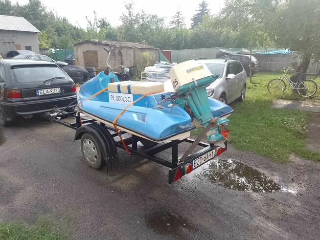 Sprzedam Skuter Wodny z Silnikiem Wicher 30 Km+Wózek Zarejes