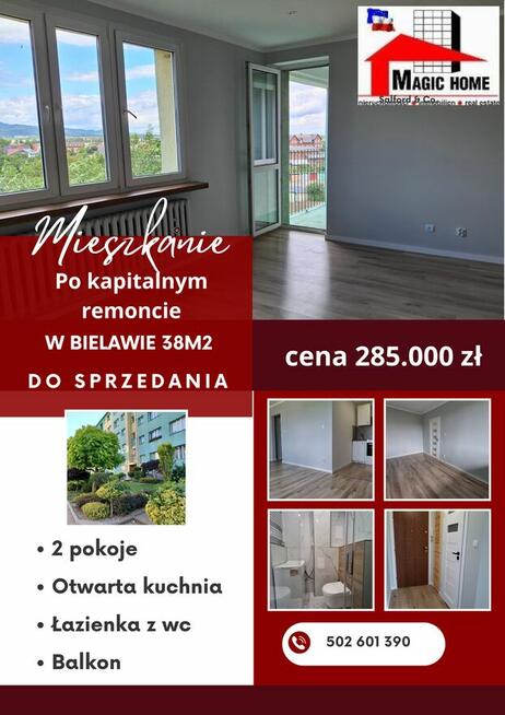 Mieszkanie spółdzielcze po kapitalnym remoncie w Bielawie