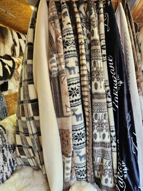 skóra owcza skóry owcze koce kołdry wełniane Narzuty dywany