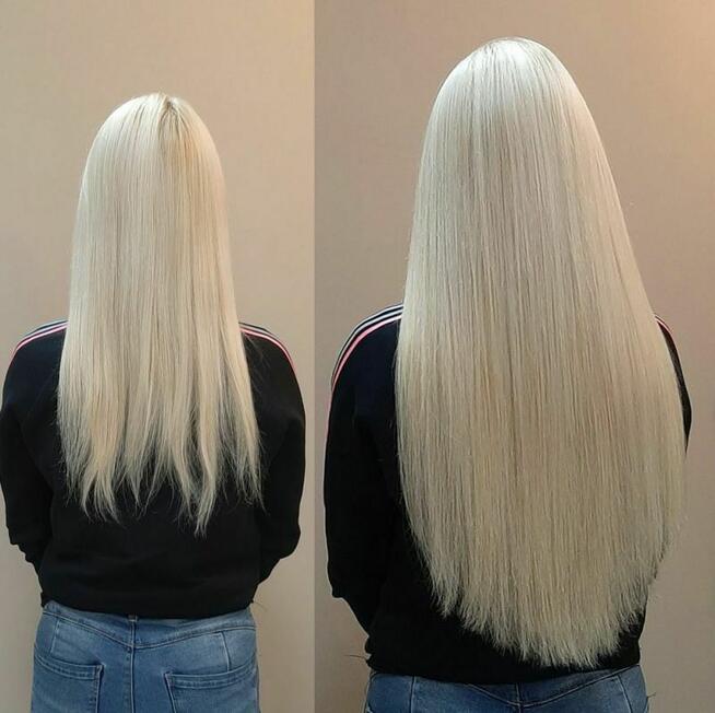 Przedłużanie włosów zagęszczanie włosów Kraków Katowice