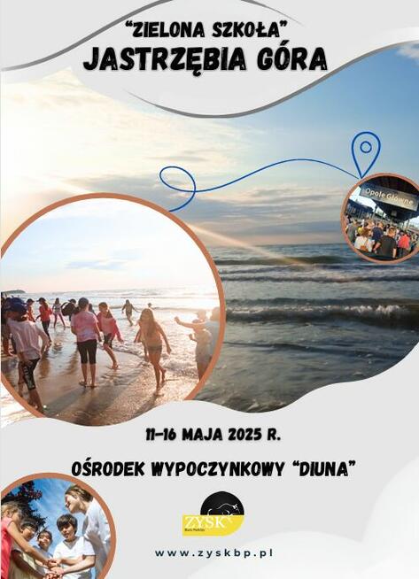 Zielona Szkoła Jastrzębia Góra 11-16.05.2025