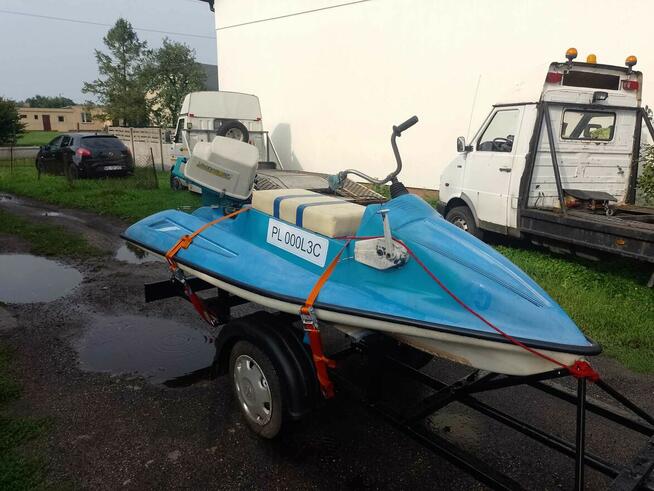 Sprzedam Skuter Wodny z Silnikiem Wicher 30 Km+Wózek Zarejes