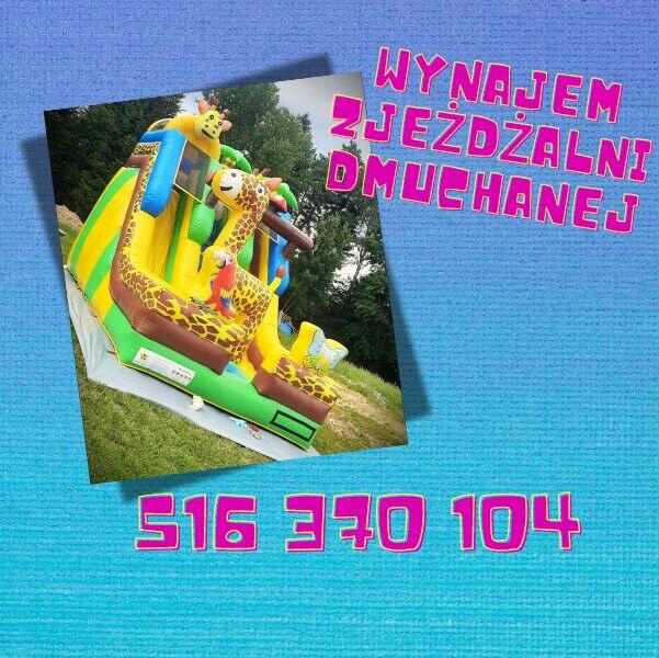 Wynajem Zjeżdżalni Dmuchanej