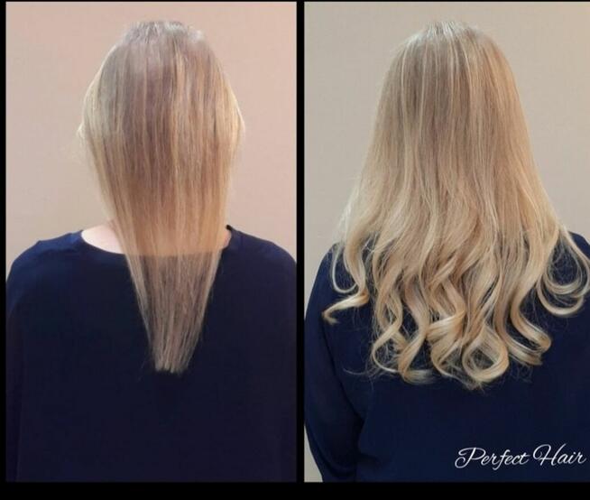 Przedłużanie włosów zagęszczanie włosów Kraków Katowice