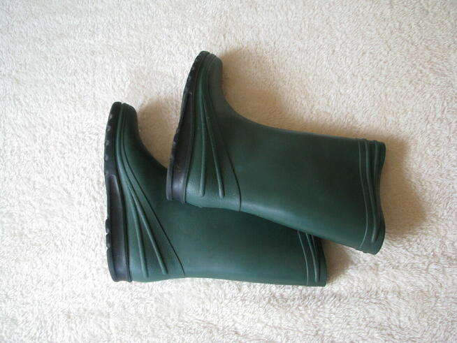 Gumowce, buty ogrodowe zielone rozm. 35, kalosze, gumiaki ro