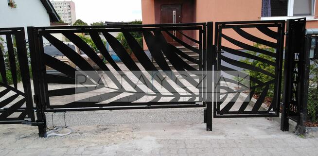 NOWOCZESNA FURTKA WYCINANA WEDŁUG TWOJEGO PROJEKTU