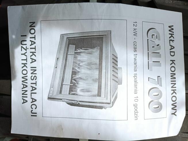 Wkład kominkowy sprzedam