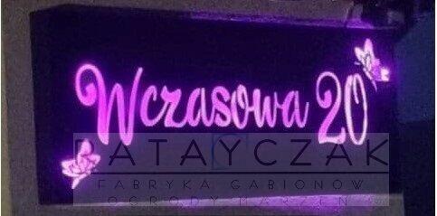 NOWOCZESNA FURTKA WYCINANA WEDŁUG WZORU KLIENTA