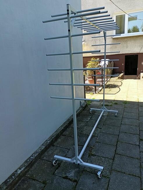 Stojak mobilny do suszenia węży straż pożarna 22 cz