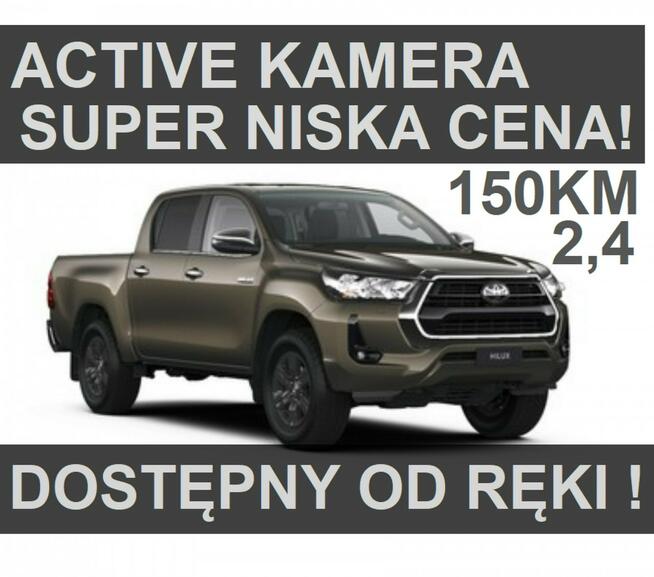 Toyota Hilux 2,4 150KM 4x4 Active Automat  Dostępny od ręki !  Super Cena 2232 zł