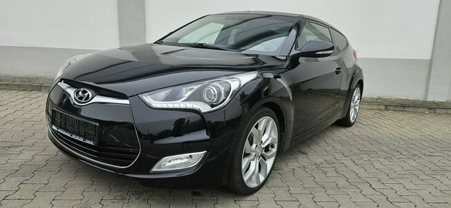 Hyundai Veloster LEDY # panorama # pół skóry #