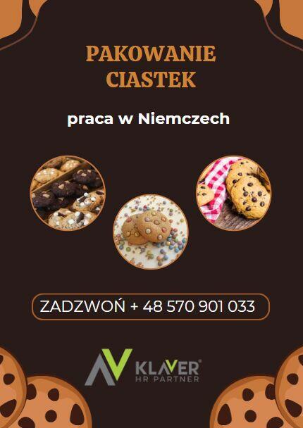 Pakowanie ciastek- praca w Niemczech- ostatnie miejsca