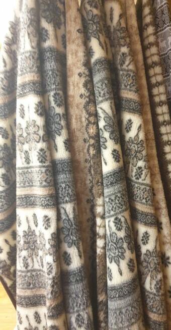 Koc wełniany koce wełniane naturalne runo owcze wełna