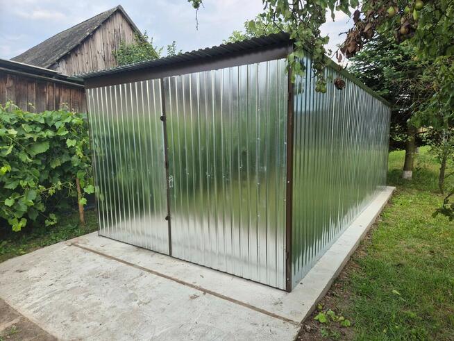 Garaż blaszany 3x5 I gatunek blachy