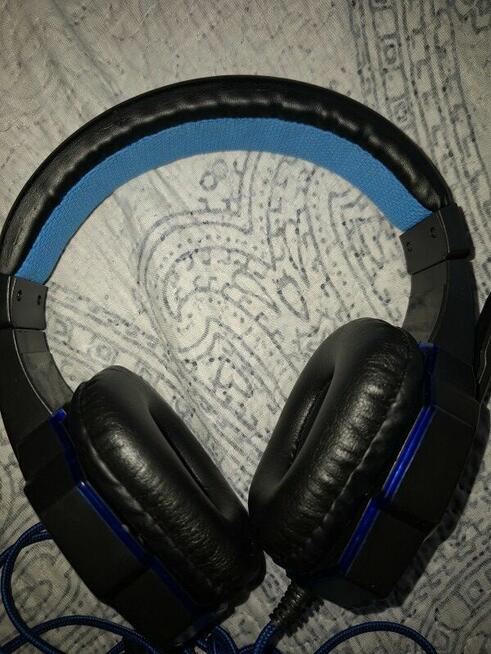 Regulowane słuchawki gamingowe z mikrofonem