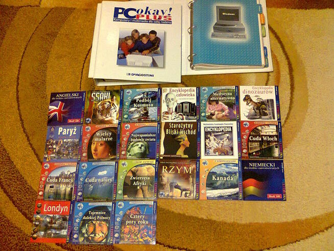 PC okay plus płyty CD-ROM kurs obsługi komputera multimedia