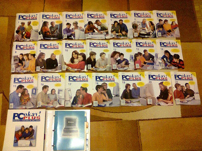 PC okay plus płyty CD-ROM kurs obsługi komputera multimedia